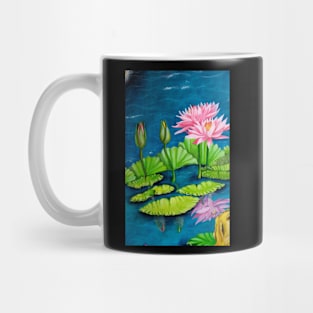water lilies Mug